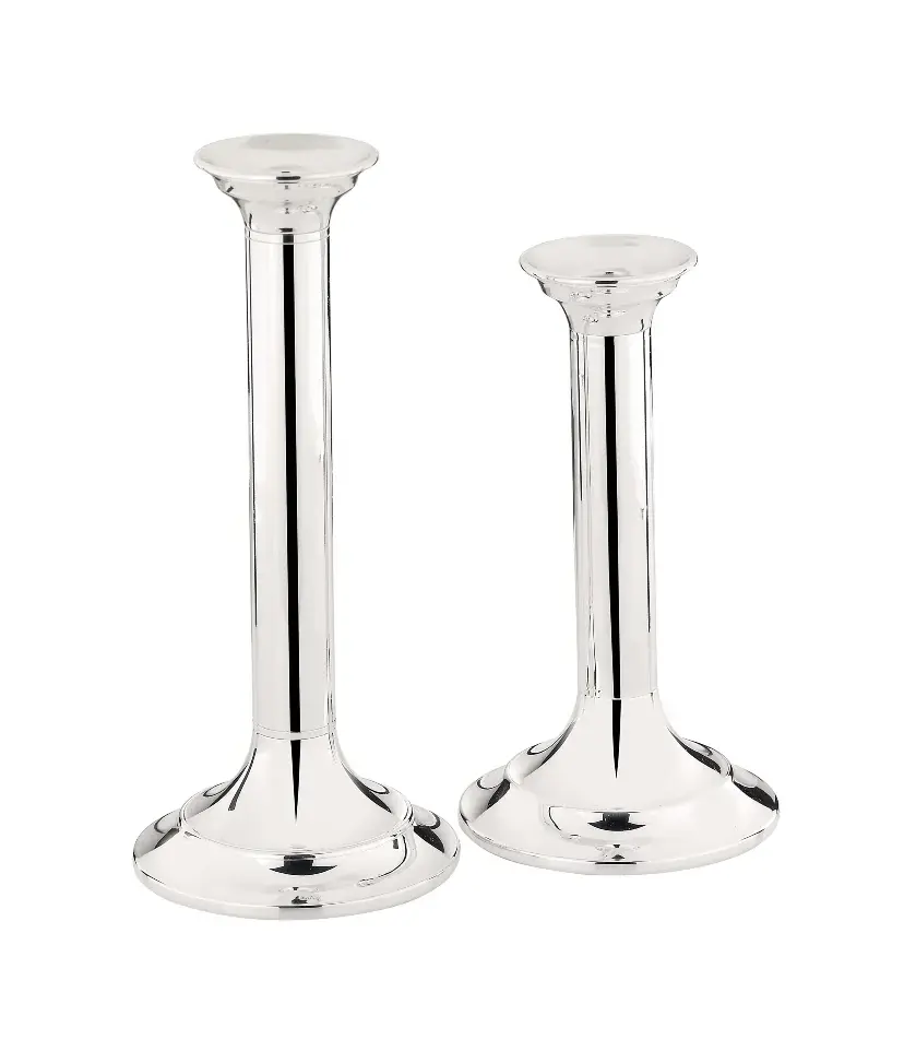 Candeliere Column In Argento | Dimensioni: Height 15 cm