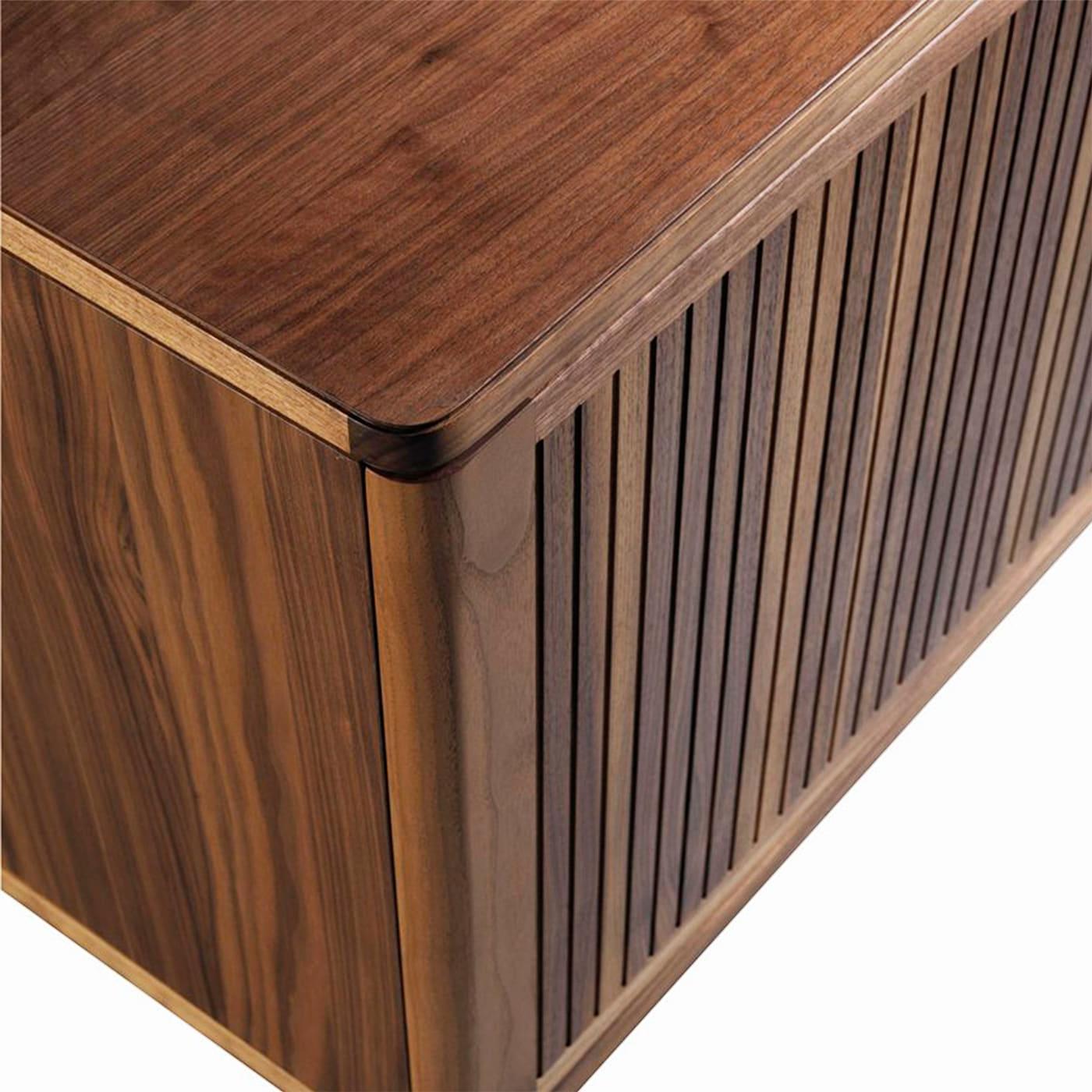 Credenza 3 Ante Marrone Eleva