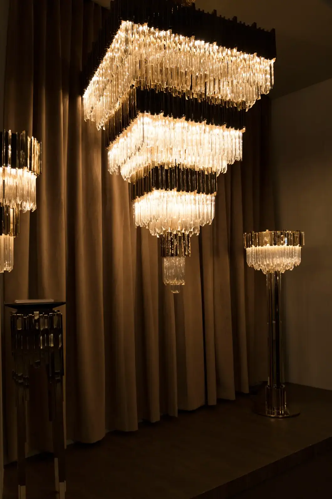 Lampadario Quadrato Imperial