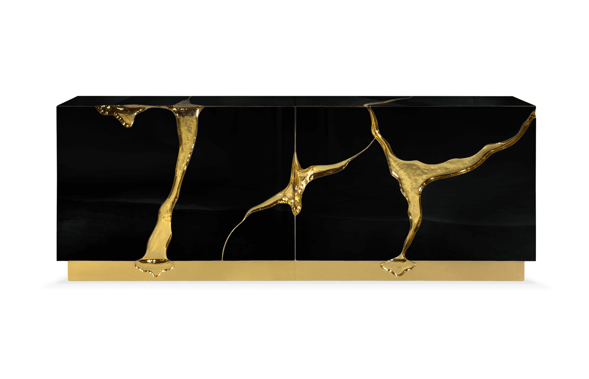 Credenza Elite Nero / Oro