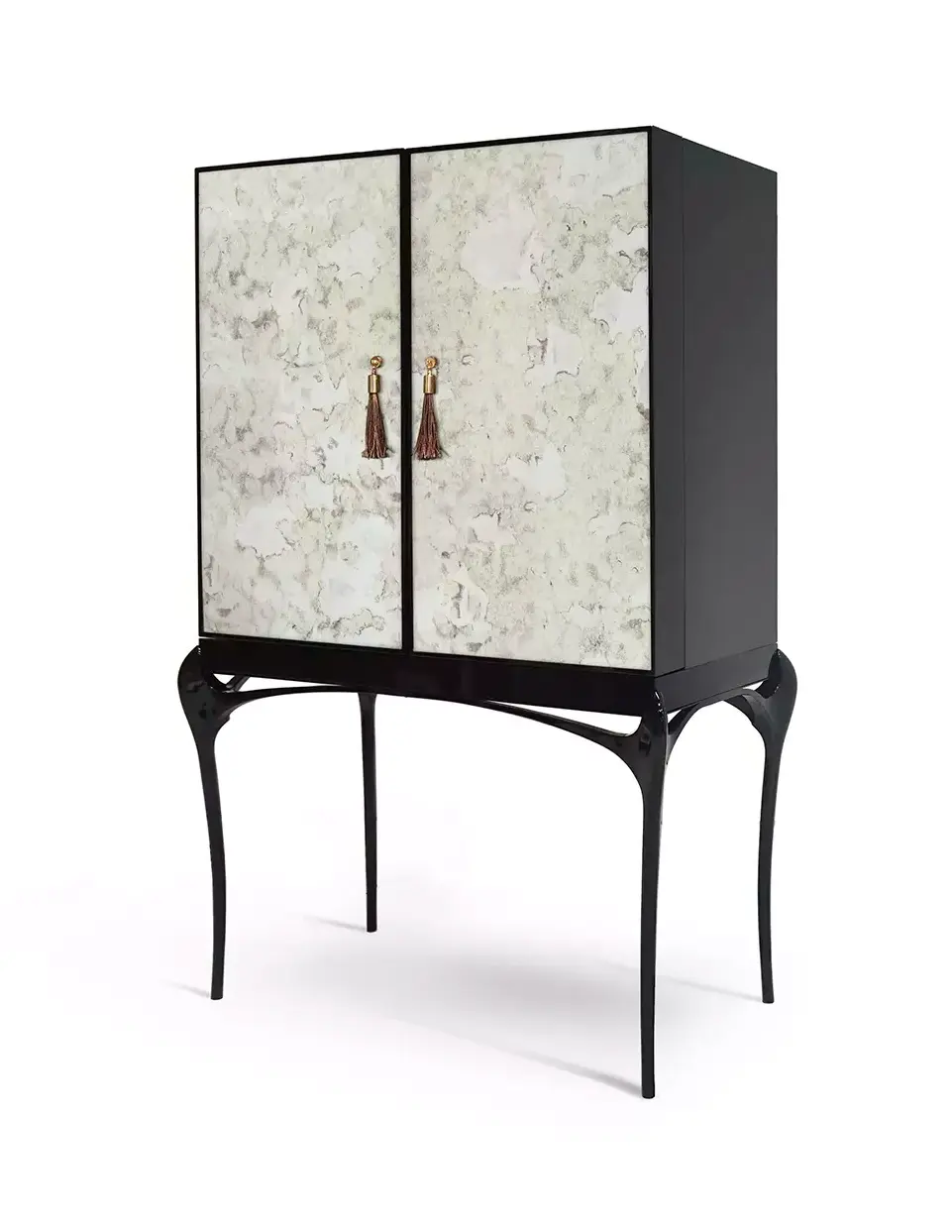 Allure Mobile Bar Specchio Invecchiato
