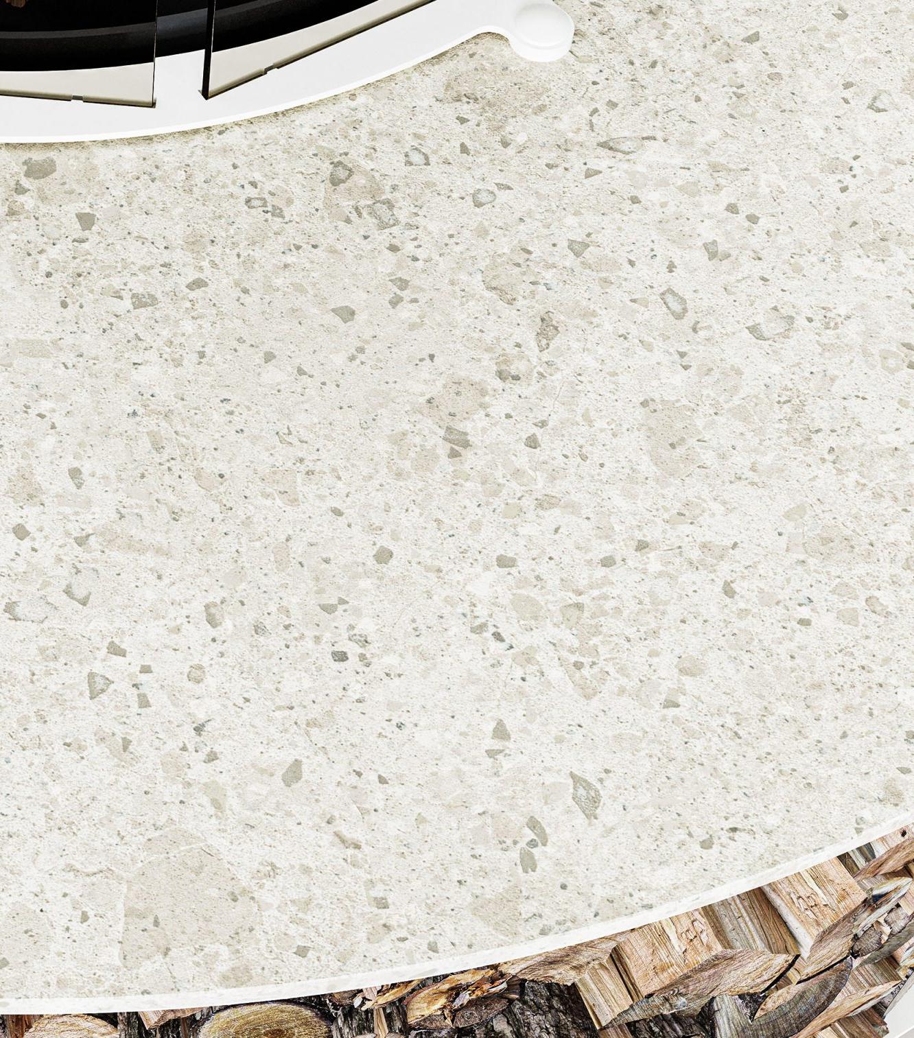 Braciere Zero in Ceramica Bianco