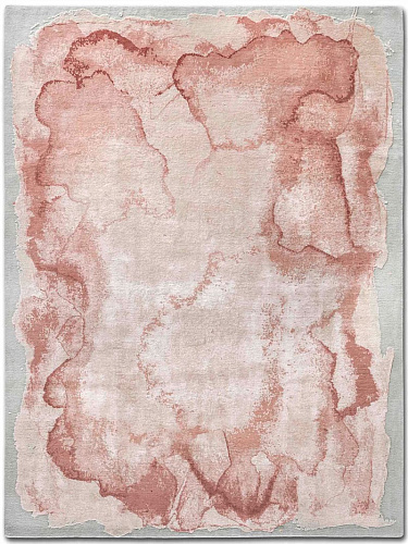 Tappeto Lusso Mono Rosa