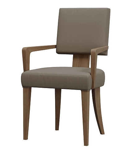 Sedia Imbottita con Struttura in Legno