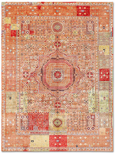 Tappeto Lusso Cosmic Arancio