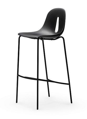 Sgabello da Bar Gotham SG-80 Nero