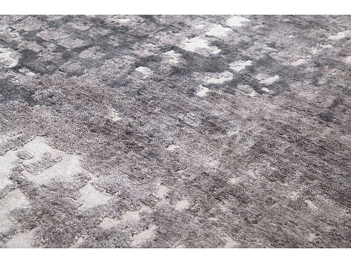 Tappeto Seta Bambù India Astratto 2