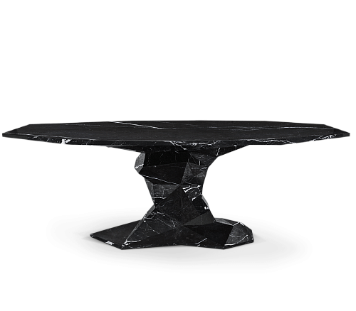 Tavolo da Pranzo Luxe in Marmo Bonsai