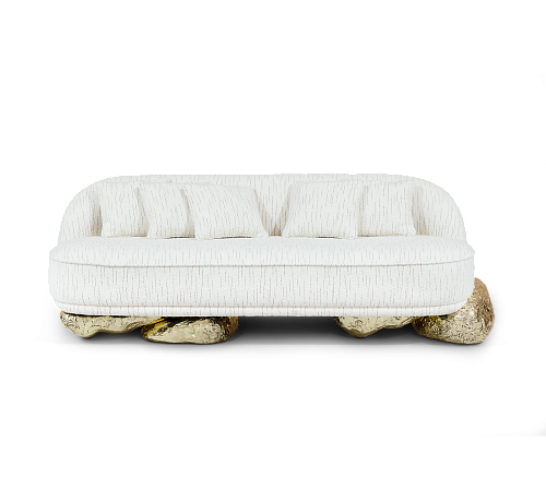 Divano Bianco Angora