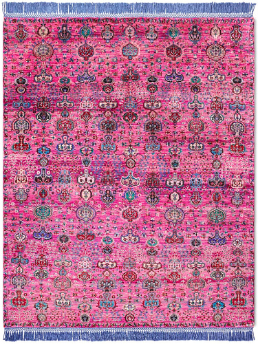 Tappeto Lusso Isfahan Rosa