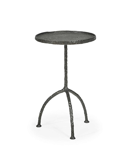 Tavolino cocktail Kora con finitura bronzata