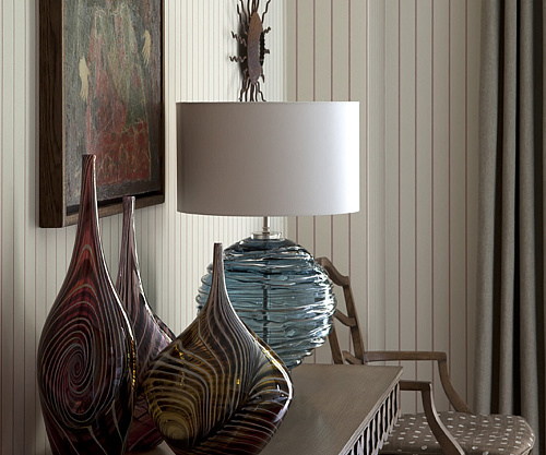 Lampada da tavolo Nerys Midnight