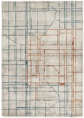 Tappeto Linen Grid
