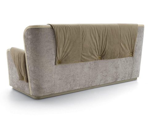 Divano Beige a 3 Posti