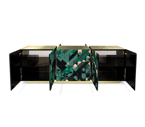 Credenza Verde Mosaic