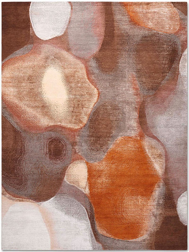 Tappeto Lusso Rame/Malva