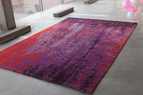 Tappeto Earth Rosso Cardinale