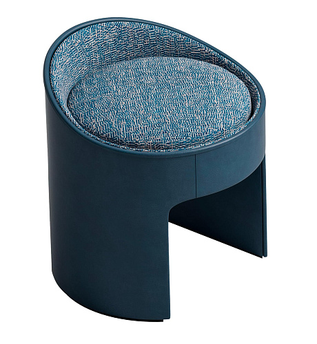 Pouf in Pelle Zoe
