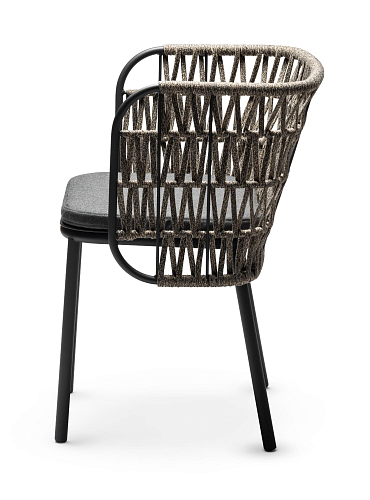Sedia da Esterno Jujube SP-Int Nera e Beige