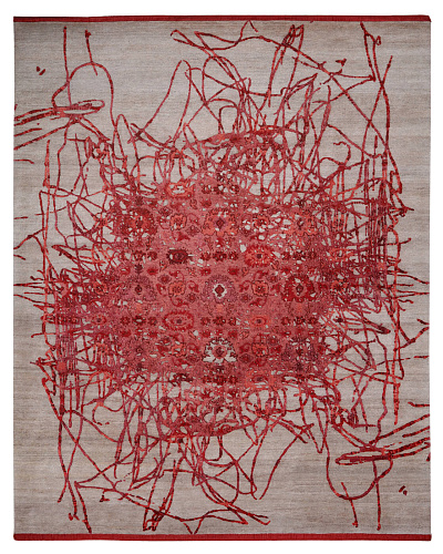 Tappeto Bidjar Muted 2 Rosso