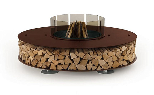 Braciere In Acciaio Zero Steel