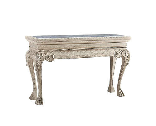 Mini console York Venetian White Oak
