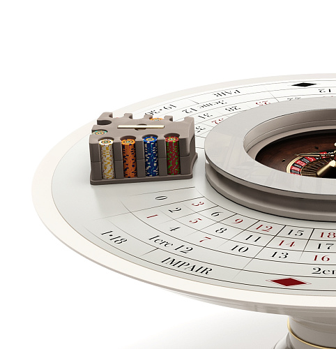 Tavolo da roulette rotondo Convivium