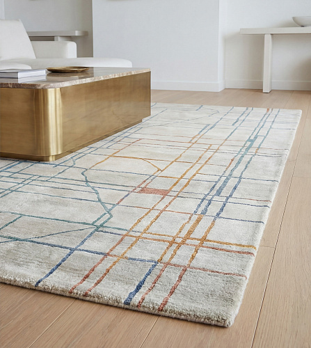 Tappeto Linen Grid