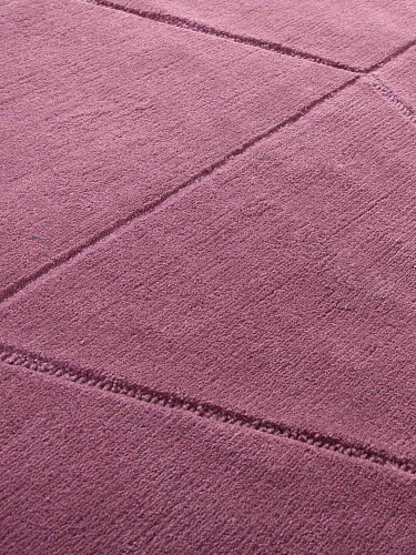 Tappeto Lhotse 4 Rosa