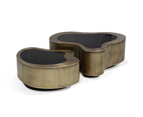 Set Tavolini da Caffè Crest Patina Luxe