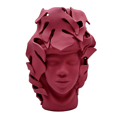 Testa di Moro Rosa Scultura