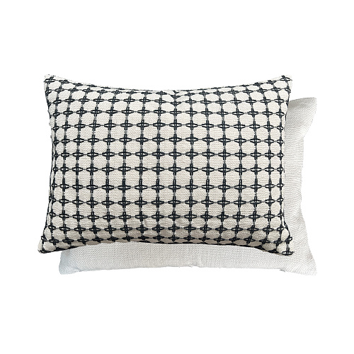 Cuscino Maliana Noir 50 × 35