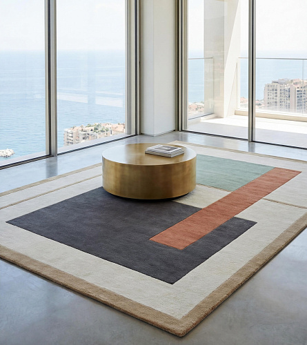Tappeto Geometric Block Forest