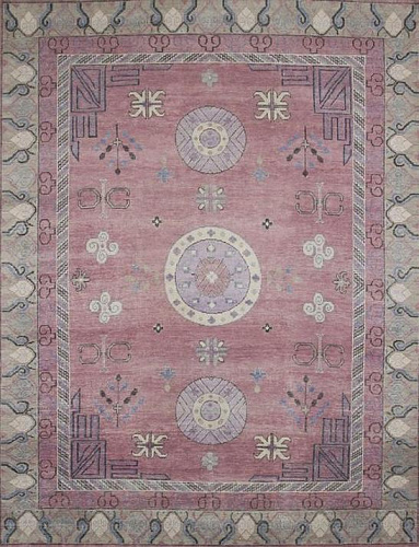 Tappeto Khotan Viola