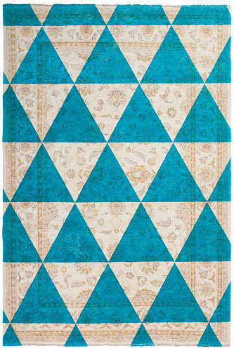 Tappeto Double Layer Blu
