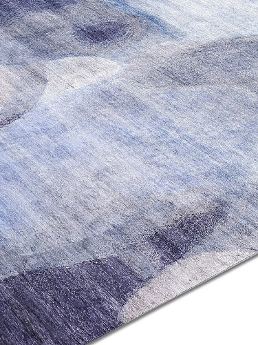 Tappeto Lusso Blu/Grigio