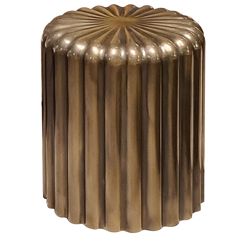 Sgabello Babylon Bronzato