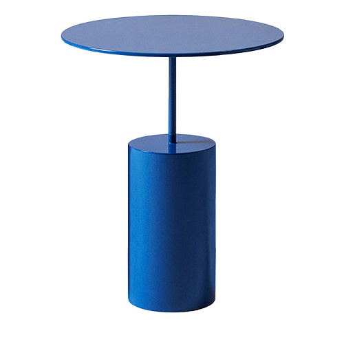 Cocktail Tavolino Rotondo Blu