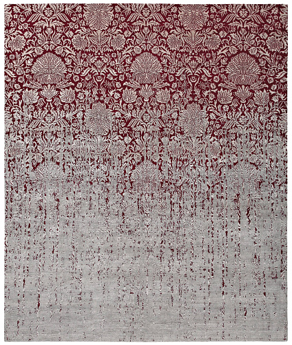 Tappeto Verona Vendetta Rosso Grigio