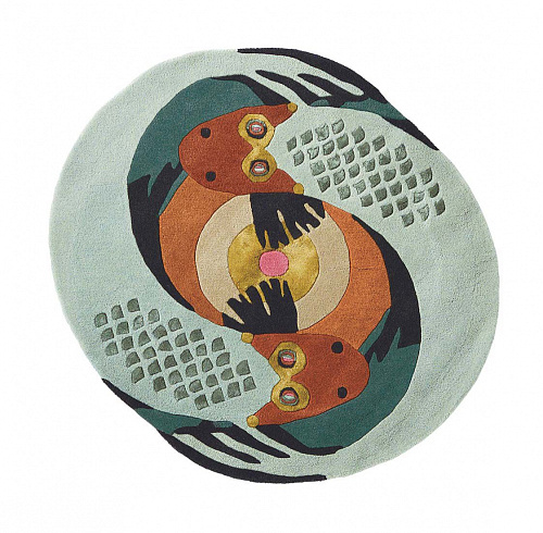 Tappeto Zodiac Pesci Rotondo 162205