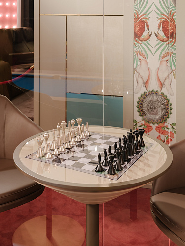 Tavolo scacchi e backgammon Goemon