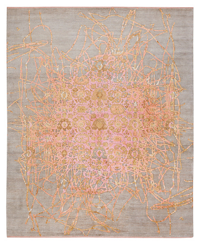 Tappeto Bidjar Muted 2 Marrone Rosa