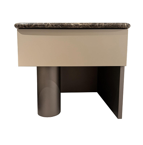 Comodino Bon Ton con Piano in Marmo