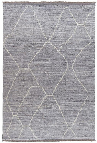 Tappeto Berbero Grigio Alto