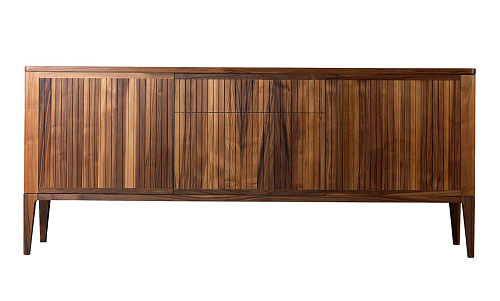 Credenza 3 Ante Marrone Eleva