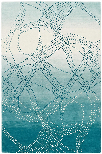 Tappeto Ocean Web Teal