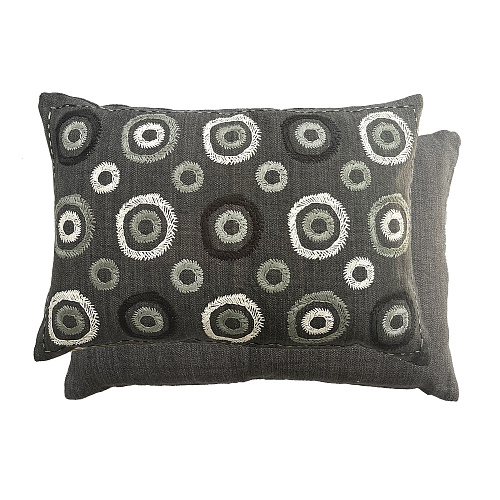 Cuscino Zafora - Noir 60 × 40