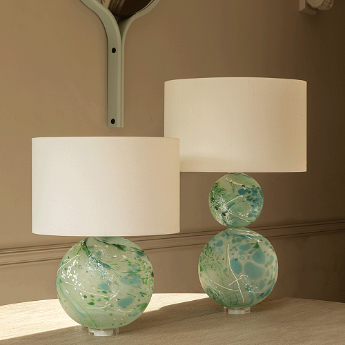 Lampada da tavolo Nyla Sea Green