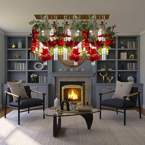 Lampadario Poinsettia