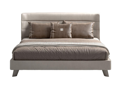 Letto Pelle Testiera